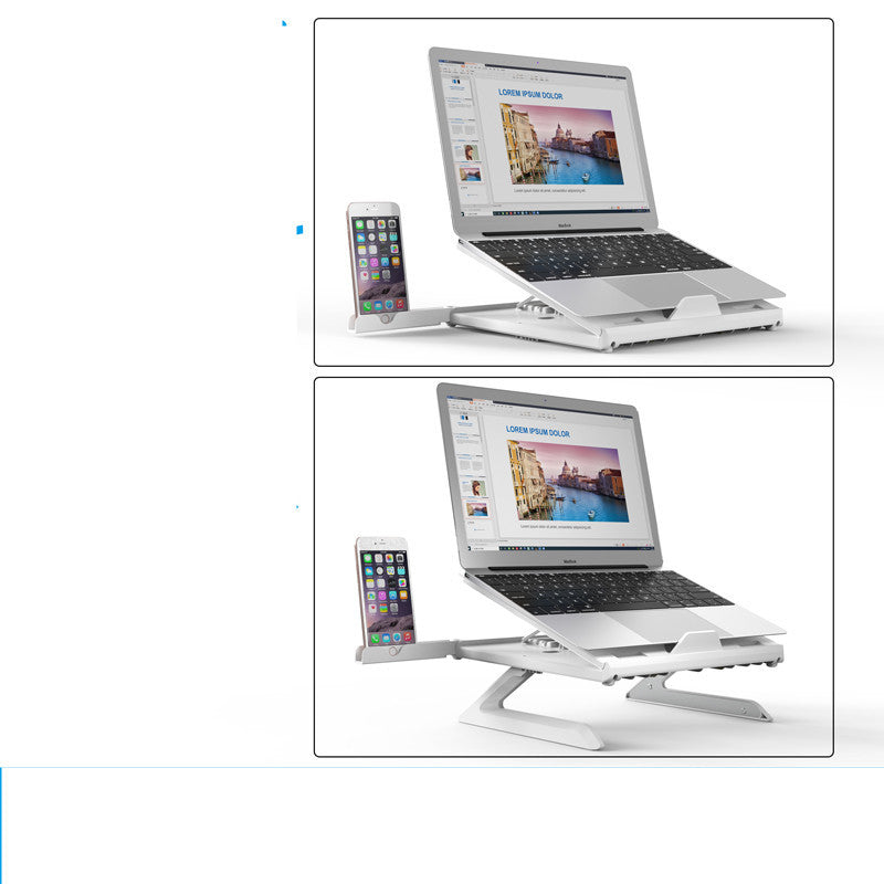 Adjustable Ergonomic Laptop Riser Stand