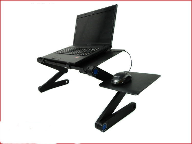 Bed Desk Lazy Aluminum Folding Small Table Cooling Laptop Desk Stand