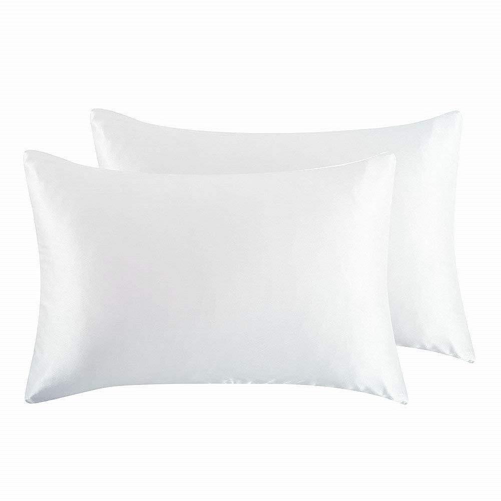 Silk Satin Zipper Pillowcase