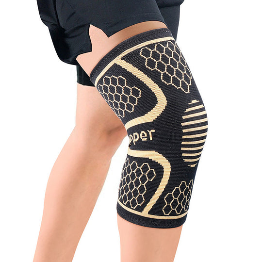 Copper Compression Knee Sleeve – Power. Protection. Performance.
