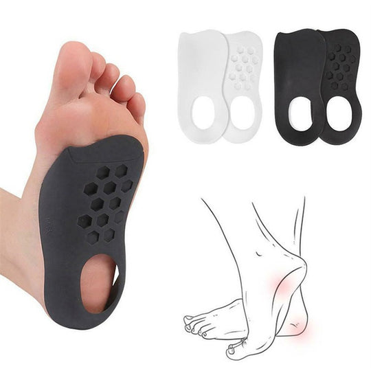 Professional Flat Foot Correction Insoles – 5-Pair Case (Small & Large)