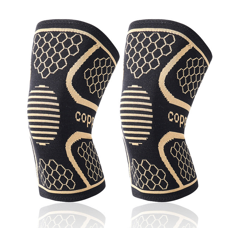 Copper Compression Knee Sleeve – Power. Protection. Performance.