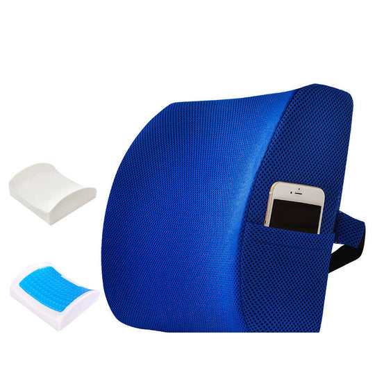 Office Lumbar Support Gel Memory Foam Pillow