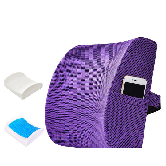 Office Lumbar Support Gel Memory Foam Pillow