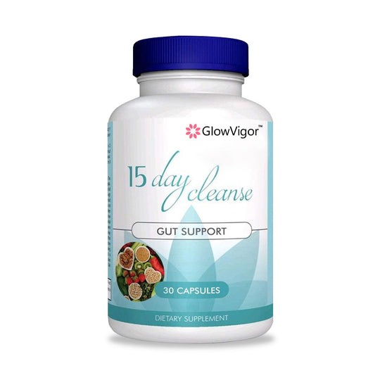 GlowVigor 15 Day Gut Cleanse: Gently Detoxify and Revitalize Your Body